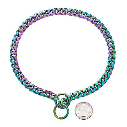 Heavy-Duty Dog Collar Chain with Durable Link Design for Any Breed