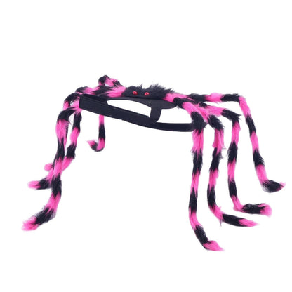 Spooky Spider Pet Outfit with Flexible Legs and Custom Fit