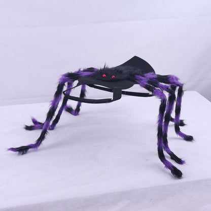 Spooky Spider Pet Outfit with Flexible Legs and Custom Fit