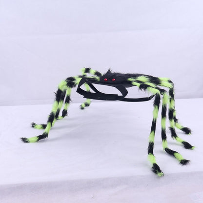 Spooky Spider Pet Outfit with Flexible Legs and Custom Fit