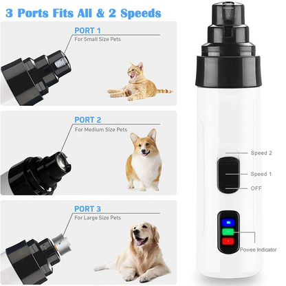 Electric Pet Nail Grinder for Dogs