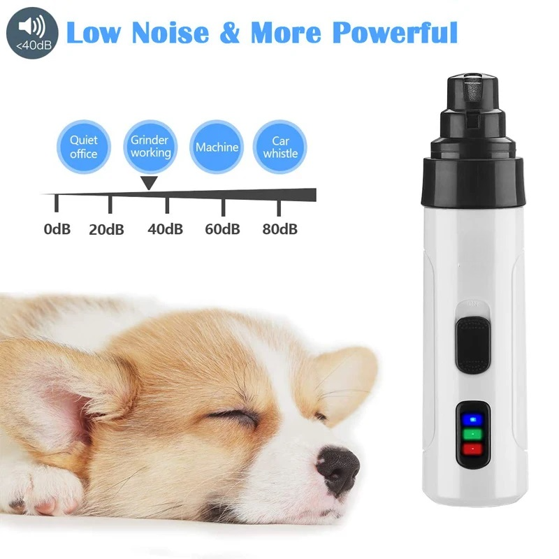 Electric Pet Nail Grinder for Dogs