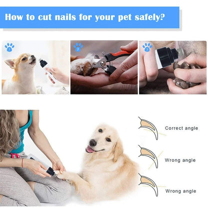 Electric Pet Nail Grinder for Dogs