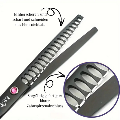 Complete Pet Grooming Scissors Set for Precise Coat Care