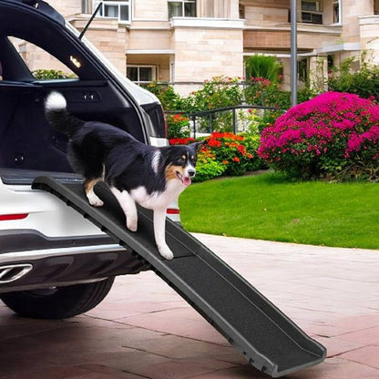 Foldable Pet Ramp with Non-Slip Surface for Easy Access