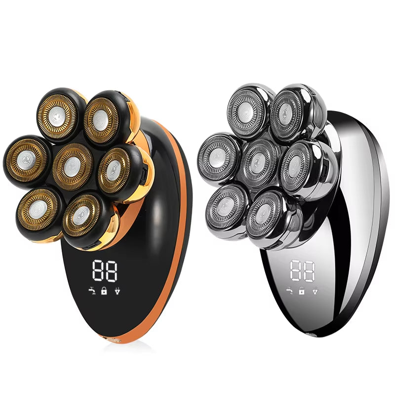 7D Bald Head Shaver and 5-in-1 Grooming Set for Men UK
