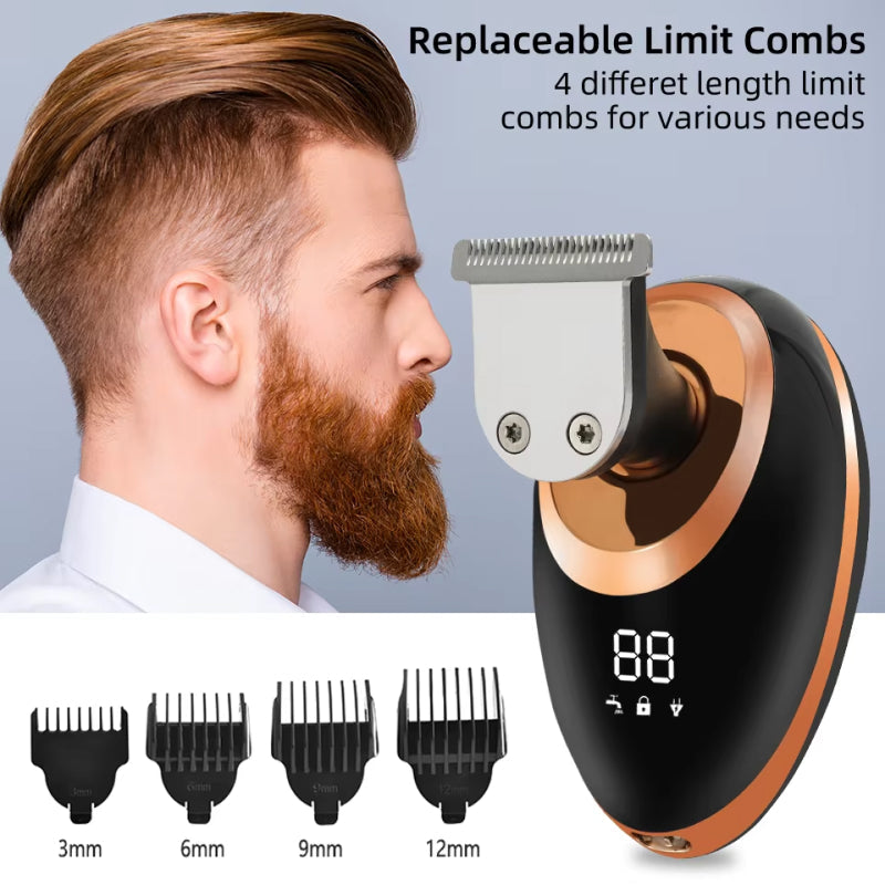 7D Bald Head Shaver and 5-in-1 Grooming Set for Men UK