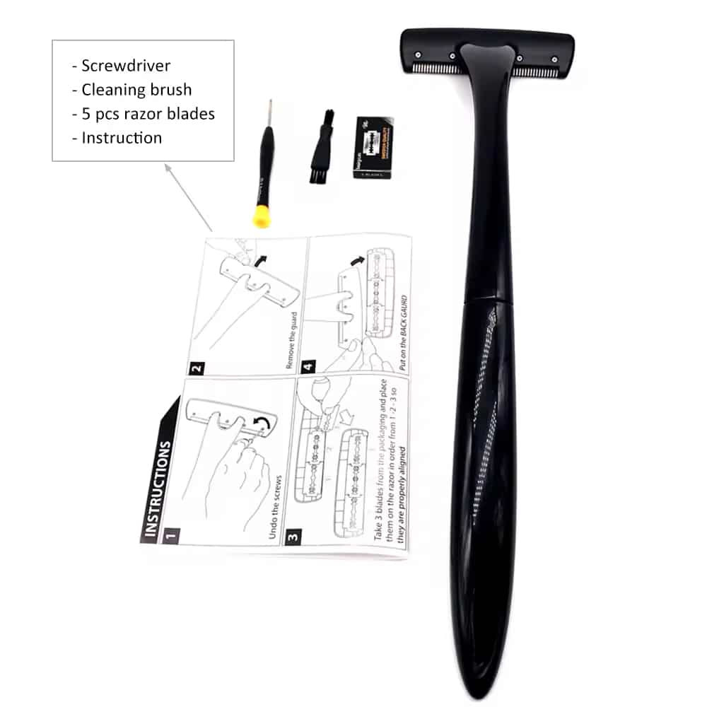Dorsal Razor for Back Hair Removal