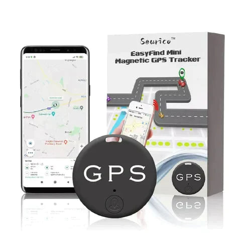Compact Magnetic GPS Tracker for Easy Location Monitoring