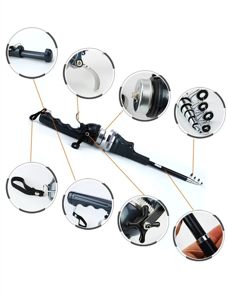 Portable Fishing Vine - Adventure Gear for Outdoor Enthusiasts