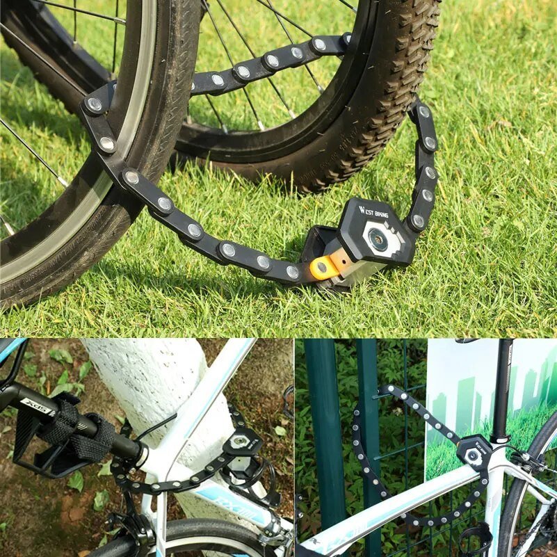 Bike Lock for Safe and Convenient Storage Anywhere