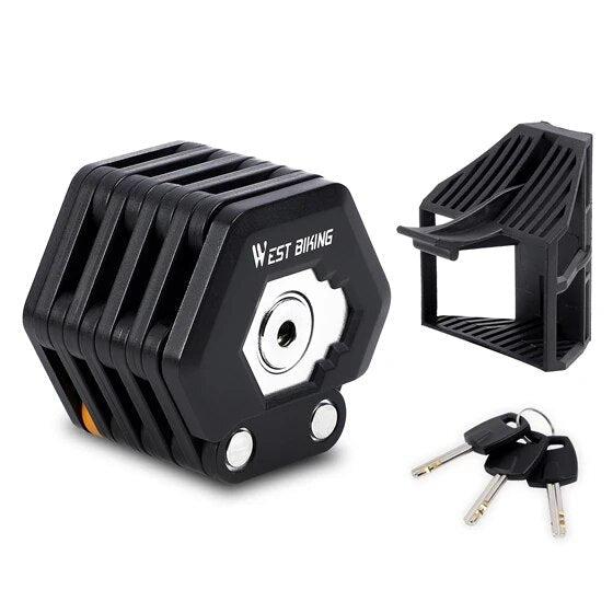 Bike Lock for Safe and Convenient Storage Anywhere