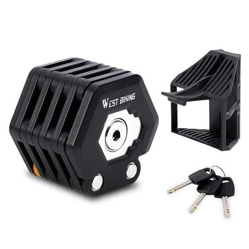 Bike Lock for Safe and Convenient Storage Anywhere