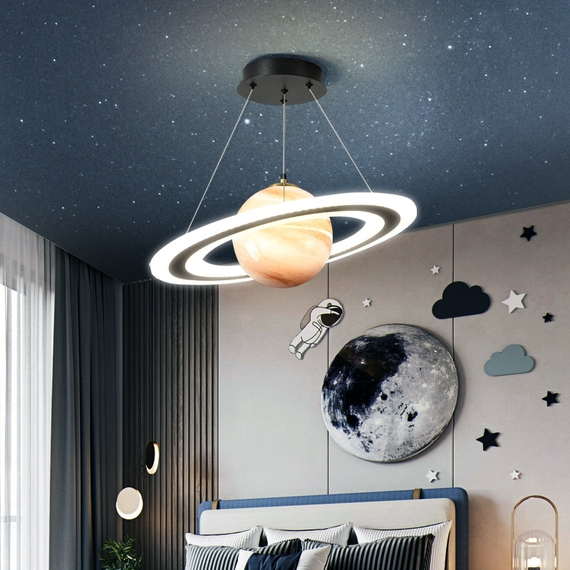 Galaxy Pendant Light – Dimmable Cosmic Decor for Your Room