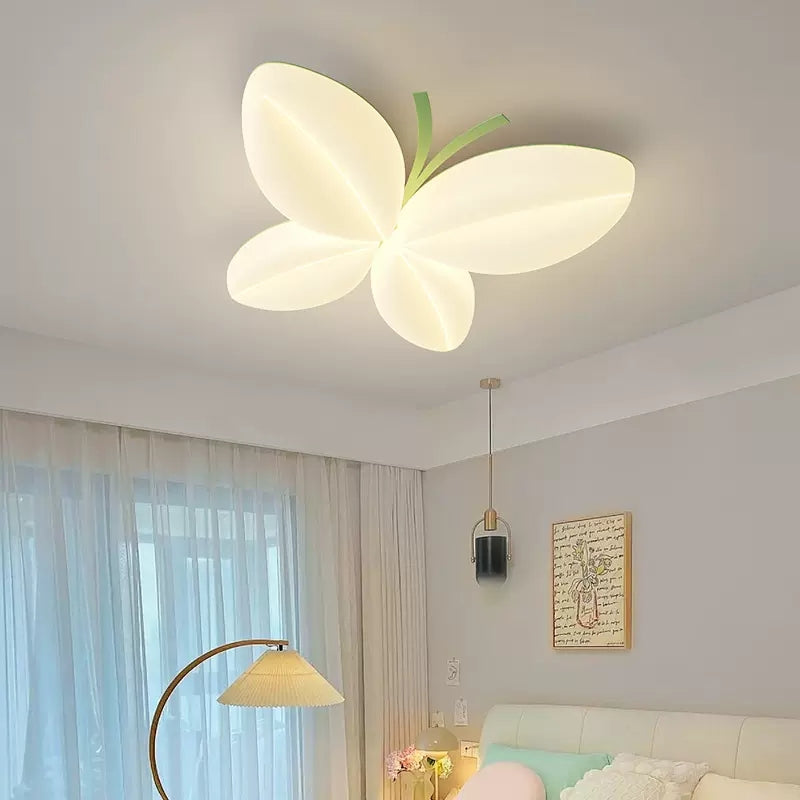 Decorative LED Ceiling Light for Children's Room - Butterfly Design