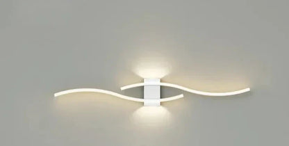Modern Wave LED Wall Light | Warm White | Energy Efficient Design