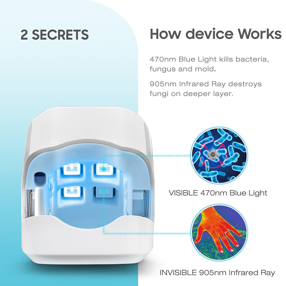 Home Laser Nail Care Device - User-Friendly Design