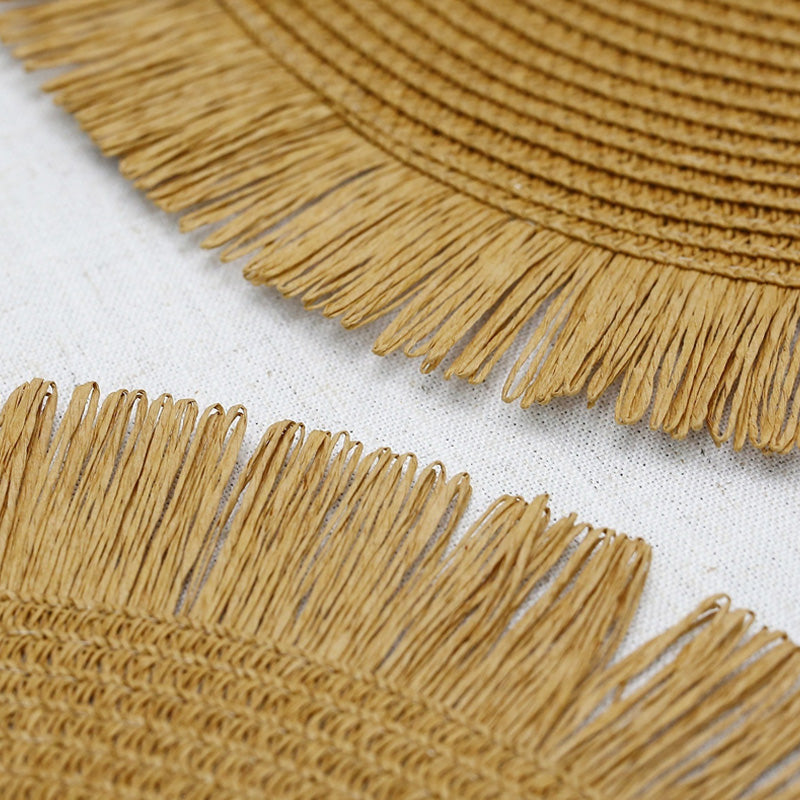 Round Braided Placemats - ThermoLuxe Insulation