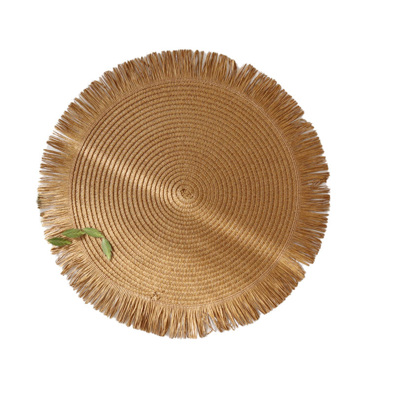 Round Braided Placemats - ThermoLuxe Insulation