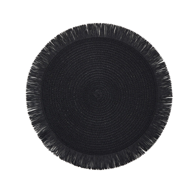 Round Braided Placemats - ThermoLuxe Insulation