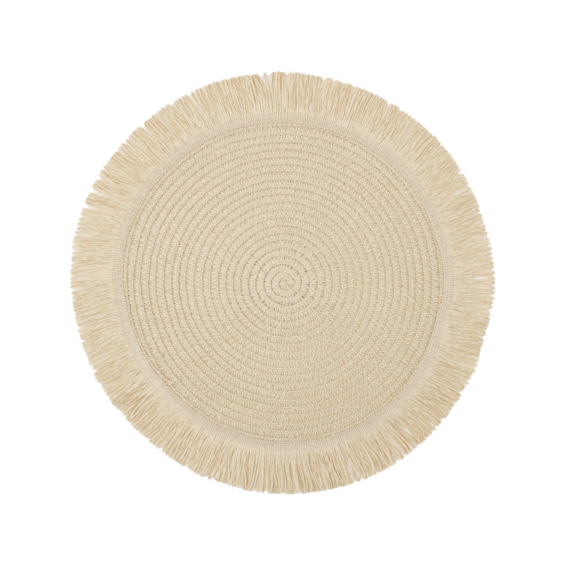 Round Braided Placemats - ThermoLuxe Insulation