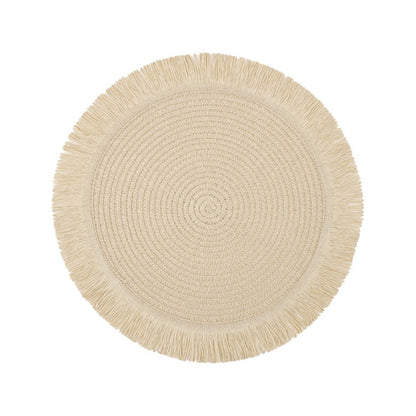 Round Braided Placemats - ThermoLuxe Insulation