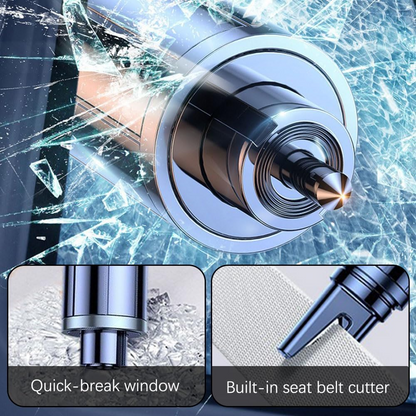 Compact Escape Tool for Car Emergencies