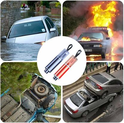 Compact Escape Tool for Car Emergencies
