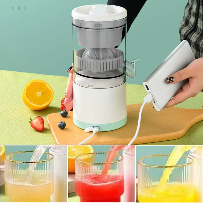 Cordless Compact Electric Juicer – Automatic Design