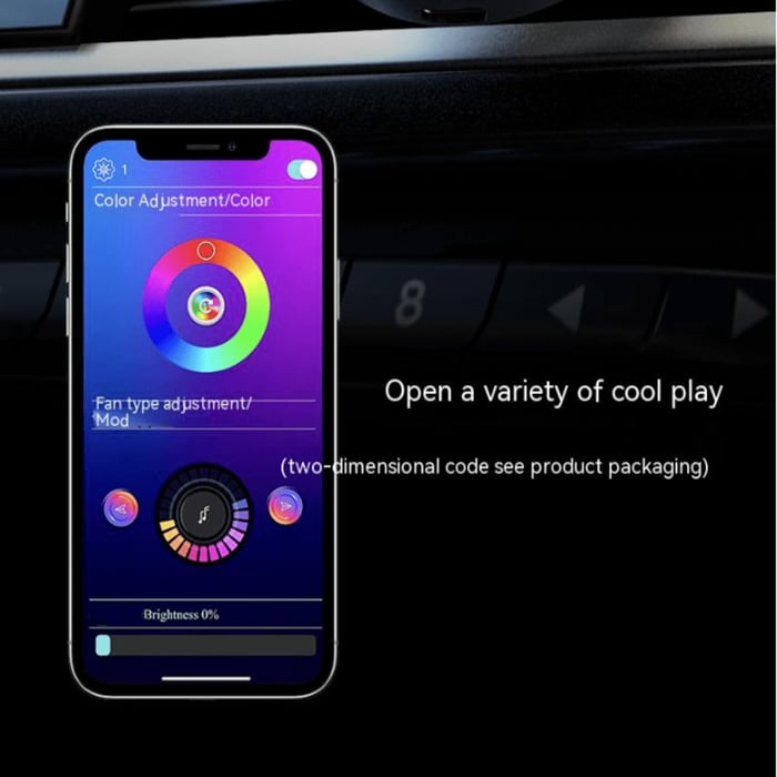 Portable RGB Sound Activation Light for On-the-Go Fun
