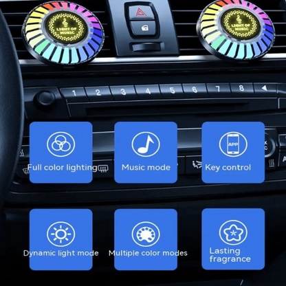 Portable RGB Sound Activation Light for On-the-Go Fun