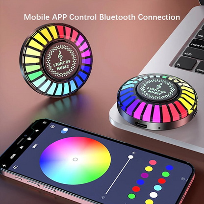 Portable RGB Sound Activation Light for On-the-Go Fun