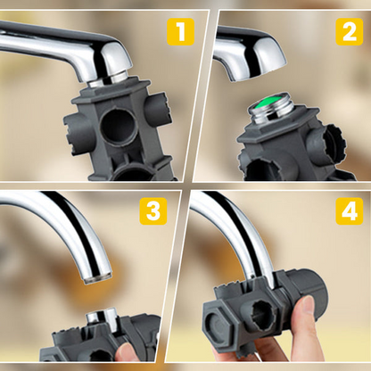 Compact Plumbing Installation Tool Set - All-in-One Faucet Key