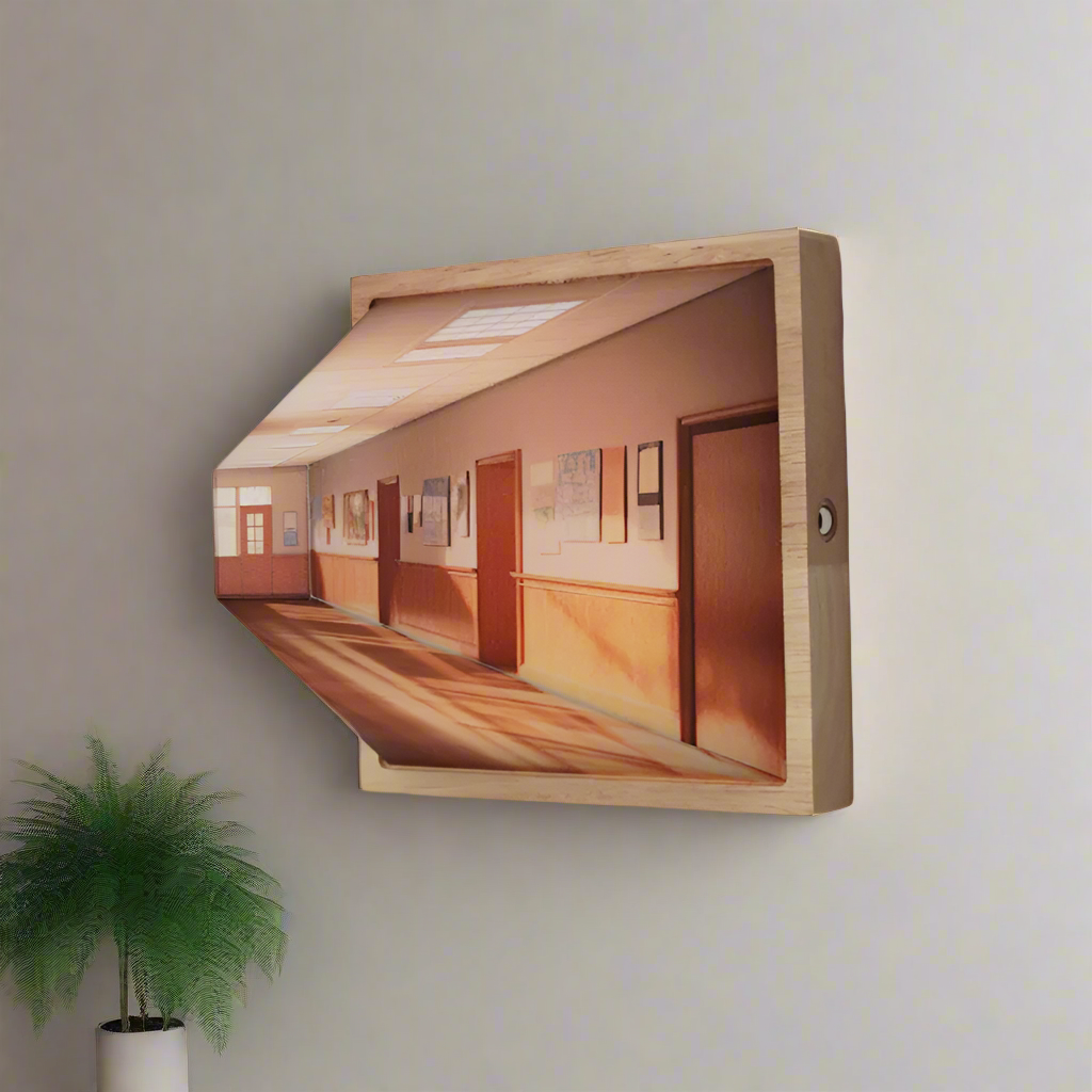 Illuminating 3D Wall Light | Transform Your Space Effortlessly
