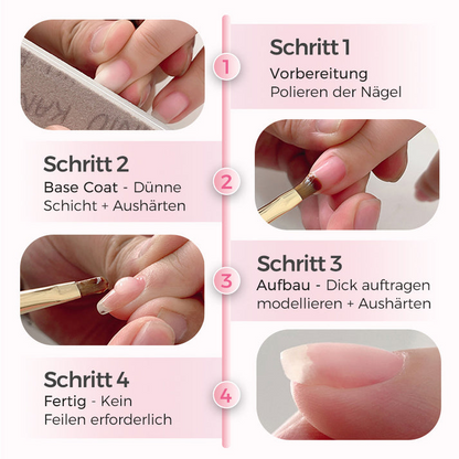 Nail Base Gel for All Skill Levels – Ideal for Beginners and Experts