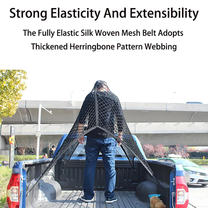 Truck Bed Cargo Net - Heavy-Duty Storage Solution