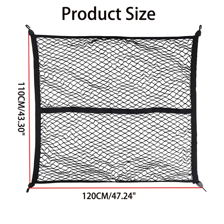 Truck Bed Cargo Net - Heavy-Duty Storage Solution
