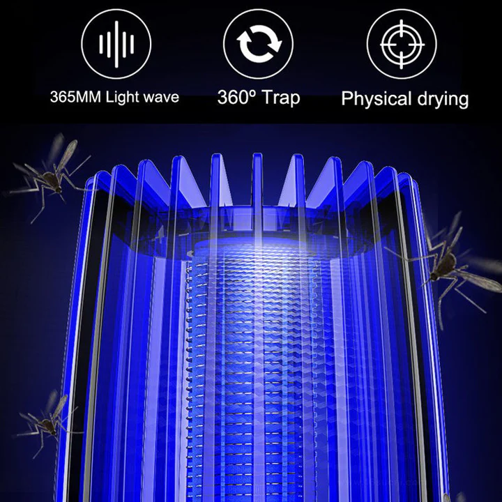 Rechargeable Mosquito Killer – 2-in-1 Insect Zapper
