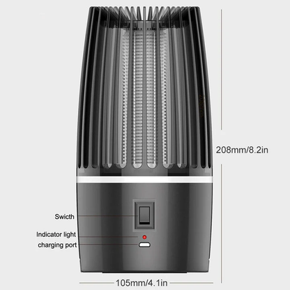 Rechargeable Mosquito Killer – 2-in-1 Insect Zapper