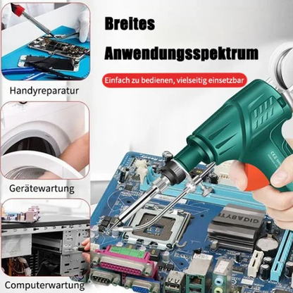 Precision Soldering Iron with Auto-Feed | 80W Quick Heat Tool