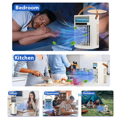 Compact Personal Air Cooling Fan for Easy Portability