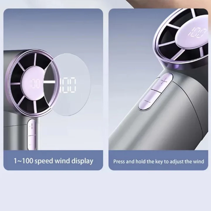 Compact Handheld Fan for On-the-Go Use