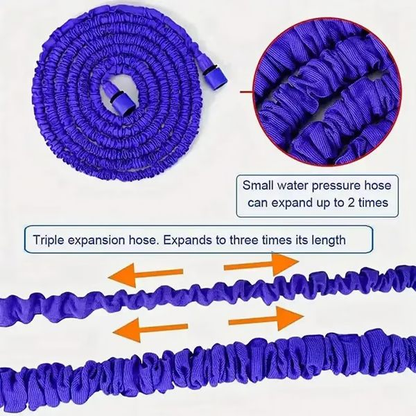 Expandable Garden Water Hose - Flexible and Lightweight