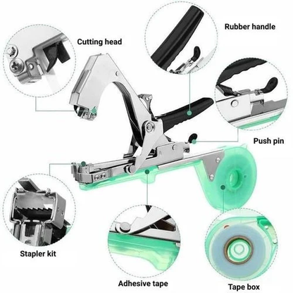 Plant Tying Tool and Snapper for Gardening