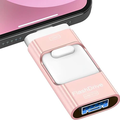 32GB USB Flash Drive Compatible with iPhone and Android Devices