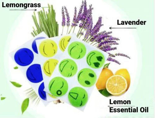 Natural Mosquito Repellent Stickers