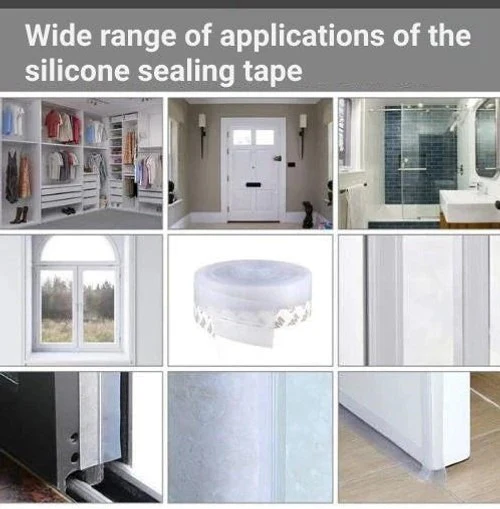 Self-Adhesive Door Weatherstrip Seal