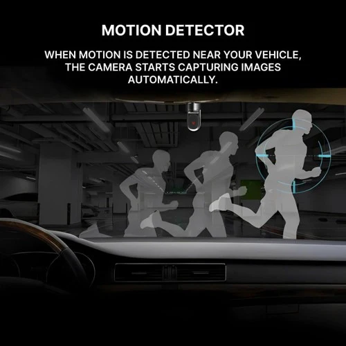 Dash Camera for Cars with Built-in Surveillance Feature