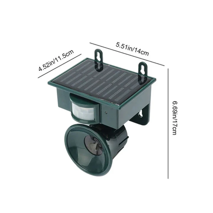 Bird Deterrent for Crows with Motion Sensor Technology