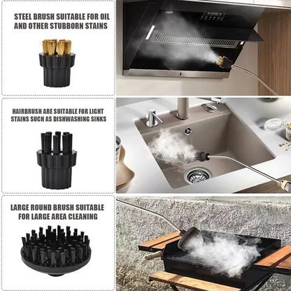 2500W High-Pressure Steam Cleaner Including Gloves